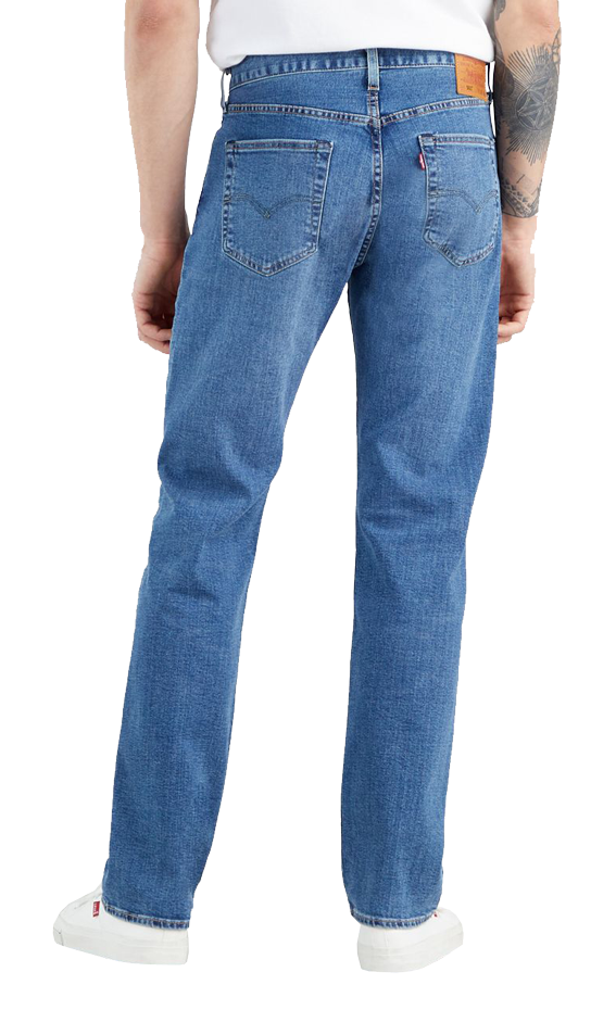 Levi&#39;s 501 Jeans Straight, Bulldog Indigo Mask, Rückansicht