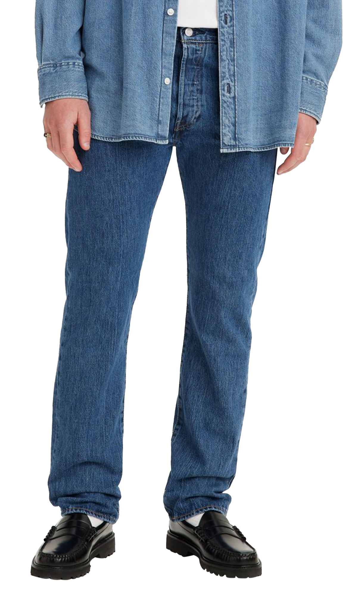 Levi&#39;s 501 Jeans Straight, Stonewash