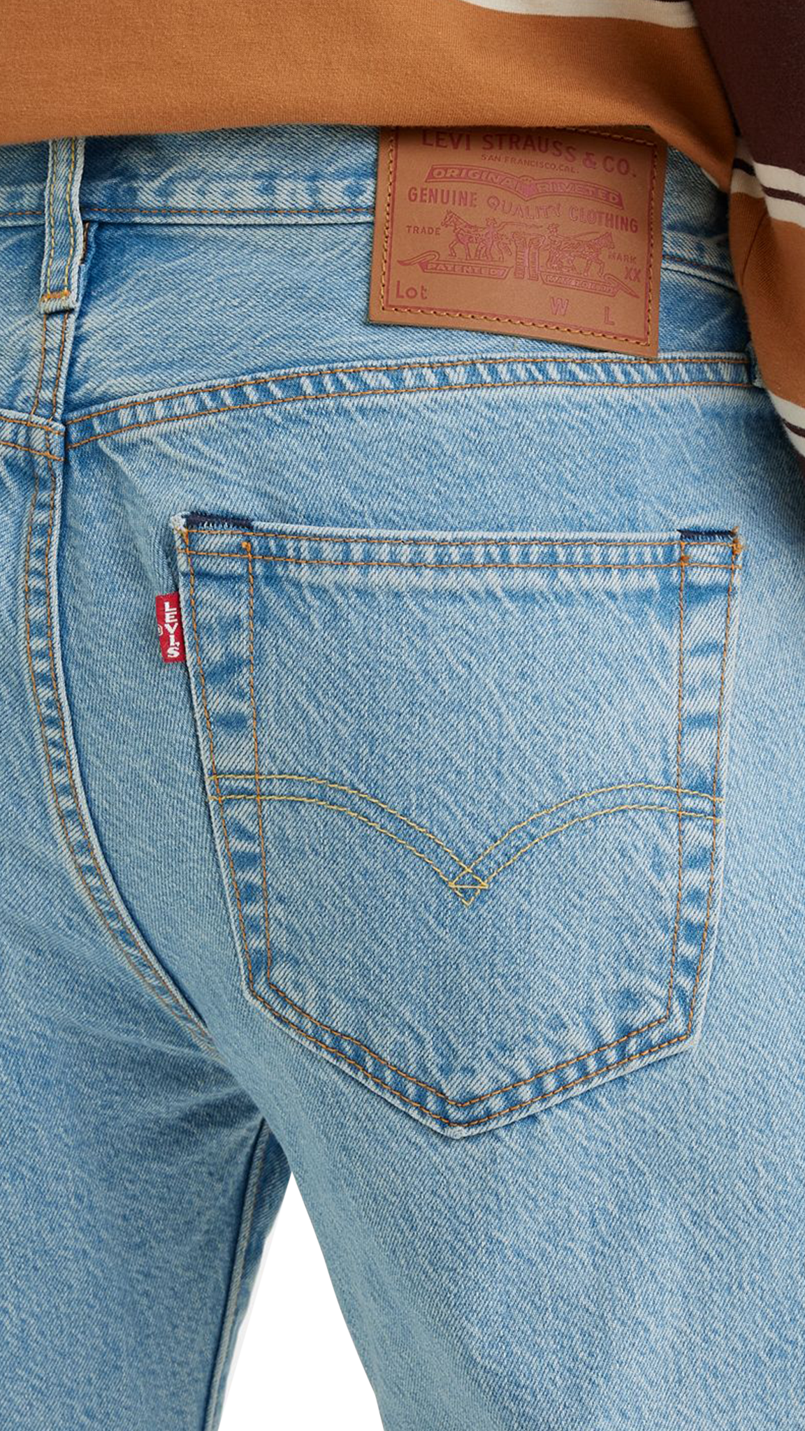 Levi&#39;s 501 Jeans Straight, bleu clair