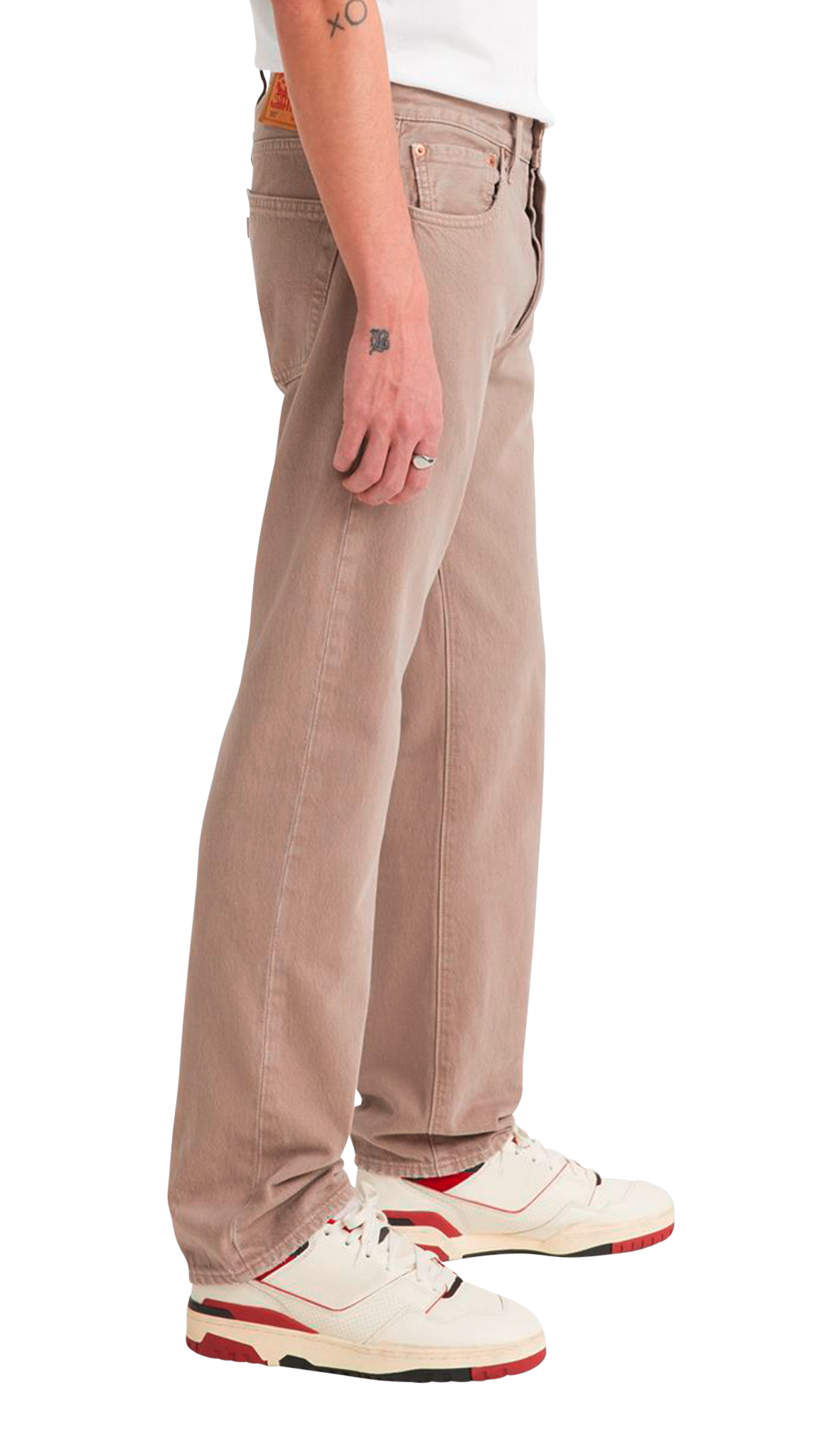 Jeans 501 de Levi, beige, beige