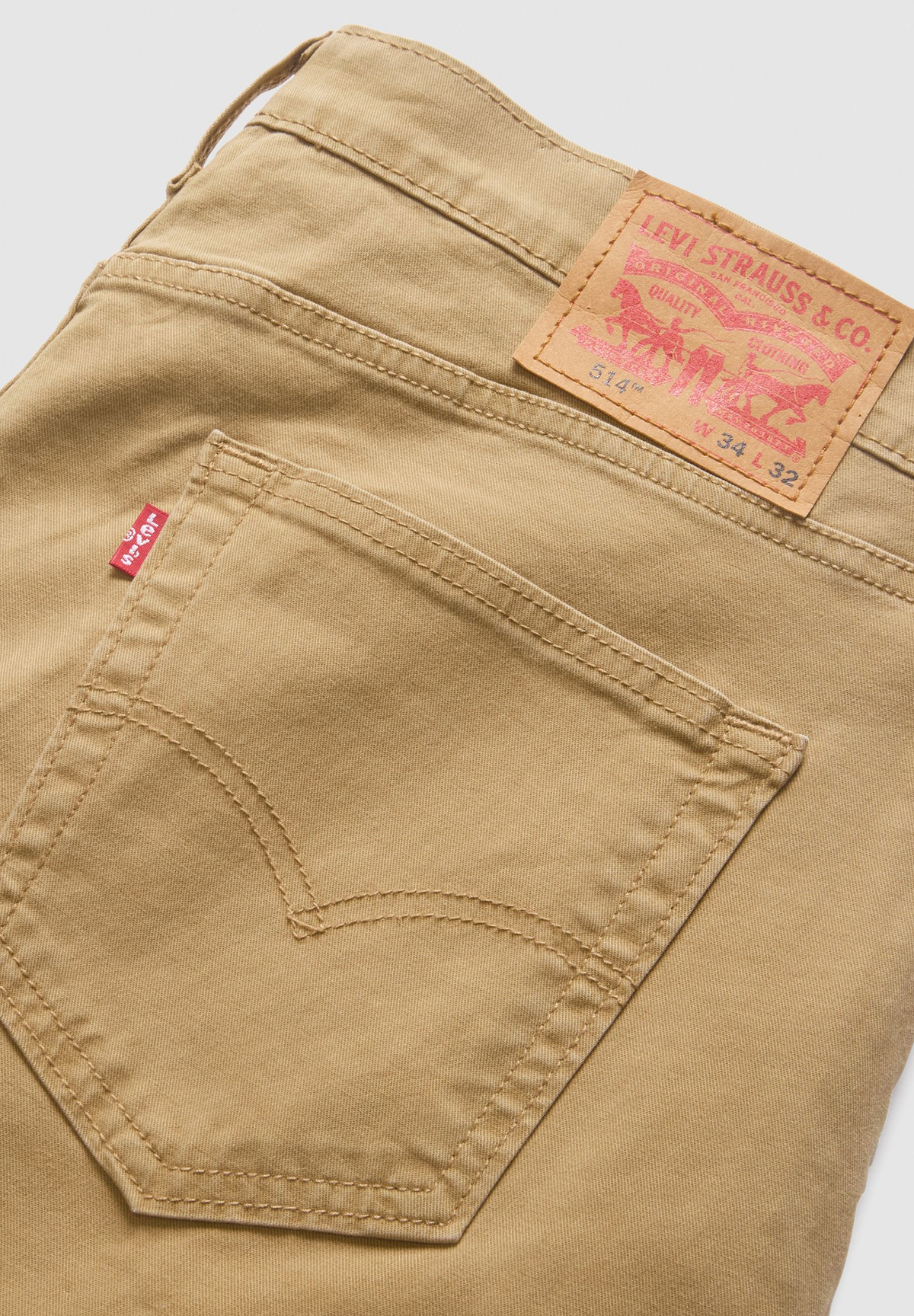 Levi&#39;s® 514™ Straight Jeans, Beige &quot;British Khaki&quot;