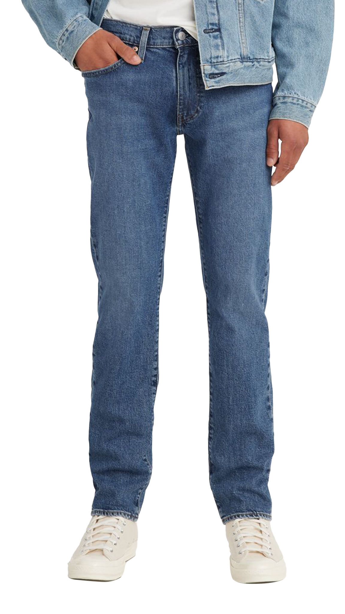 Levi&#39;s 511 Jeans Slim, Mittelblau dezent verwaschen &quot;Everett Night Out&quot;