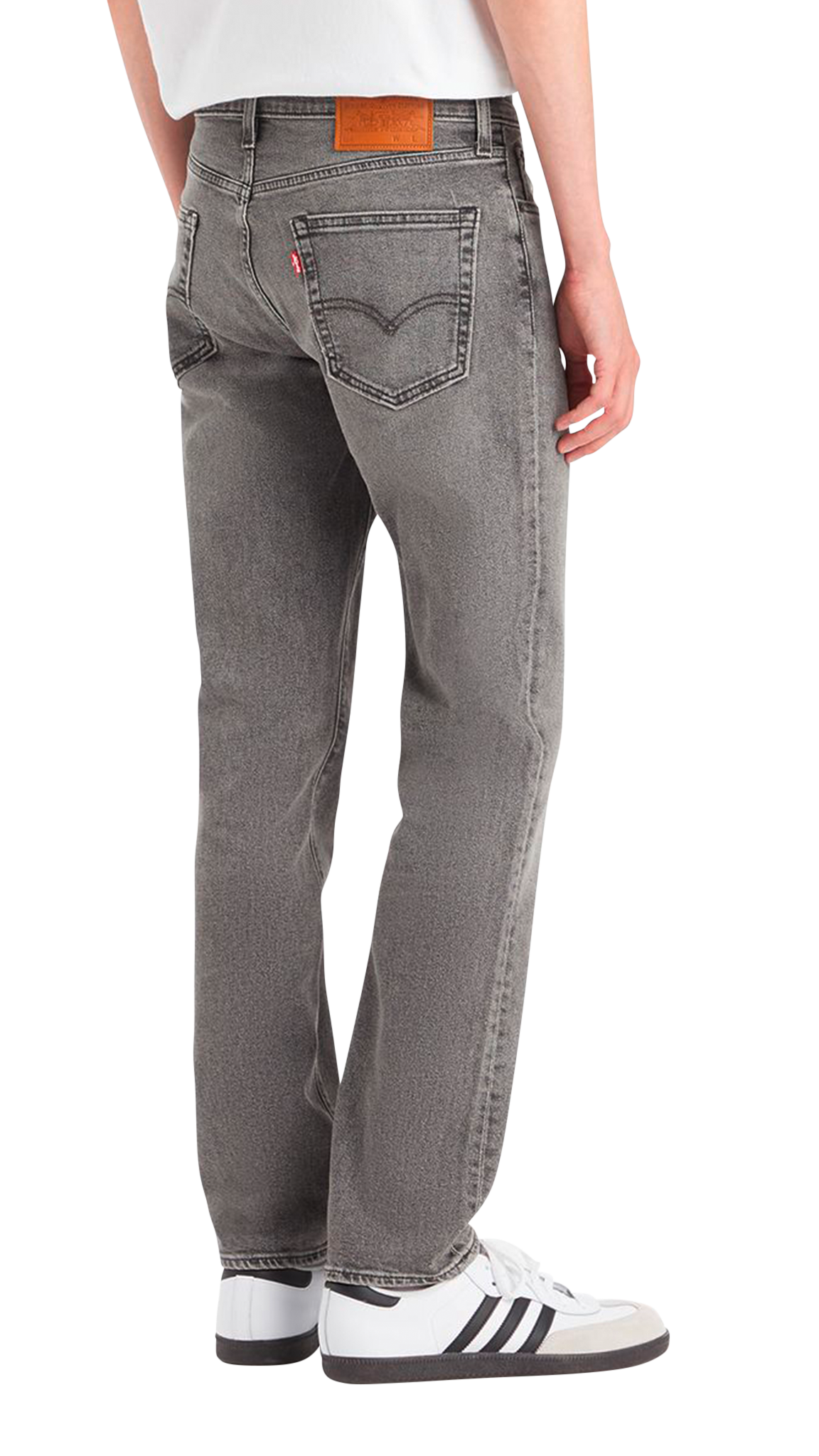 Levi&#39;s 511 Jeans Slim, Hellgrau dezent verwaschen &quot;You Like Grey&quot;