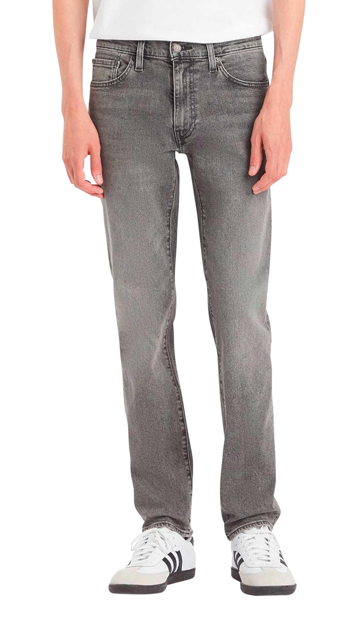 Levi&#39;s 511 Jeans Slim, Hellgrau dezent verwaschen &quot;You Like Grey&quot;