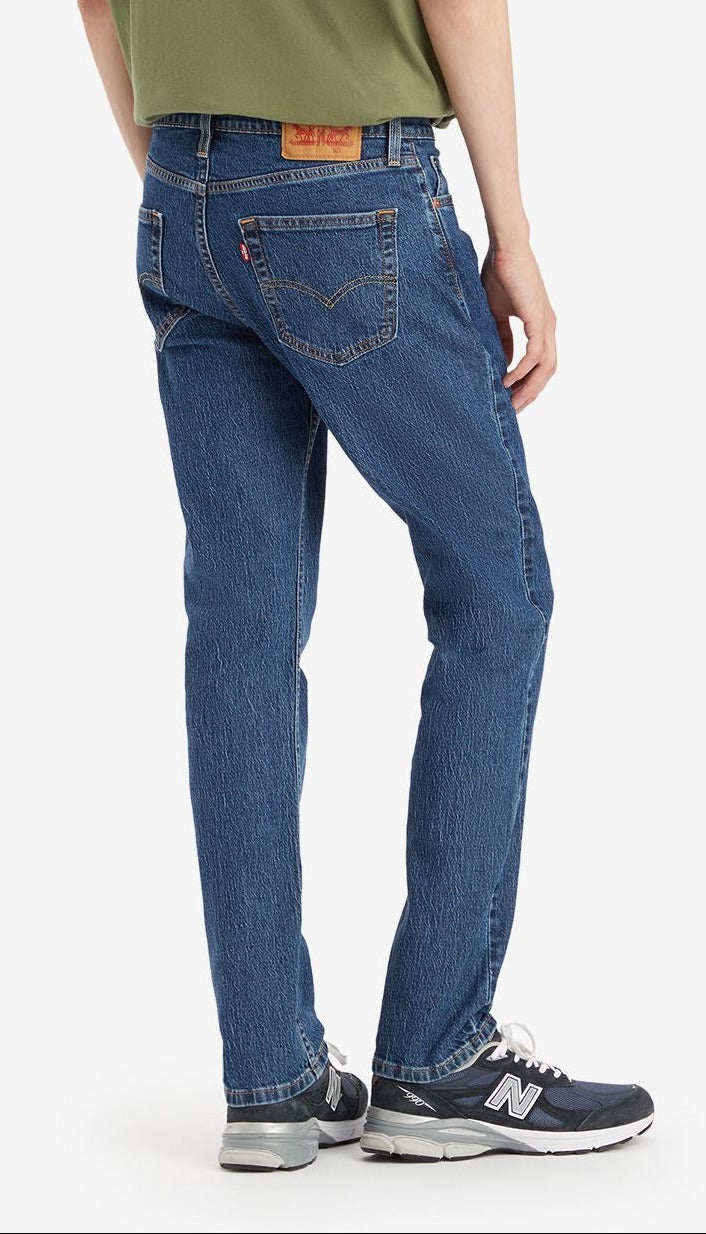 Levi's® 511™ Slim Jeans, Mittelblau unverwaschen "Calm Cool"