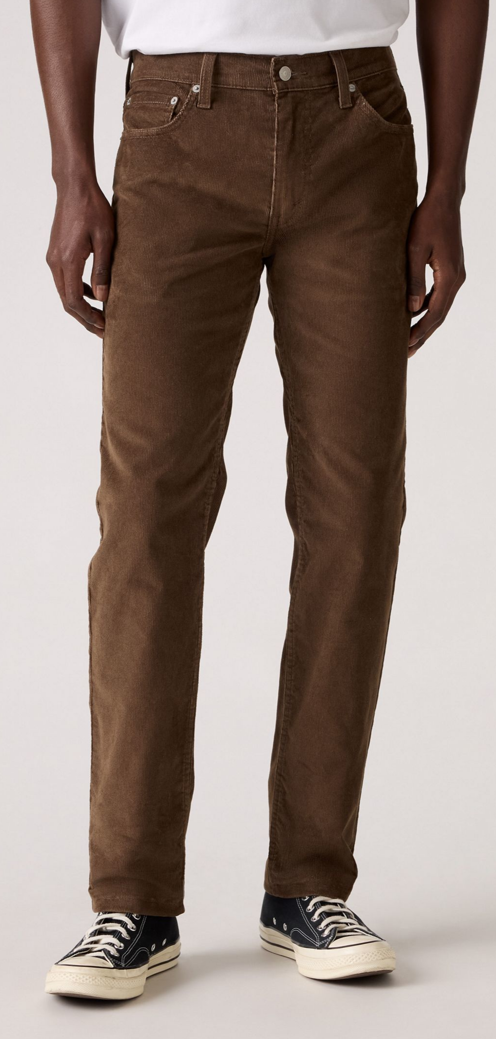 Levi&#39;s® 511™ Slim Jeans, Dunkelbraune Cordhose &quot;Pewter Cord&quot;