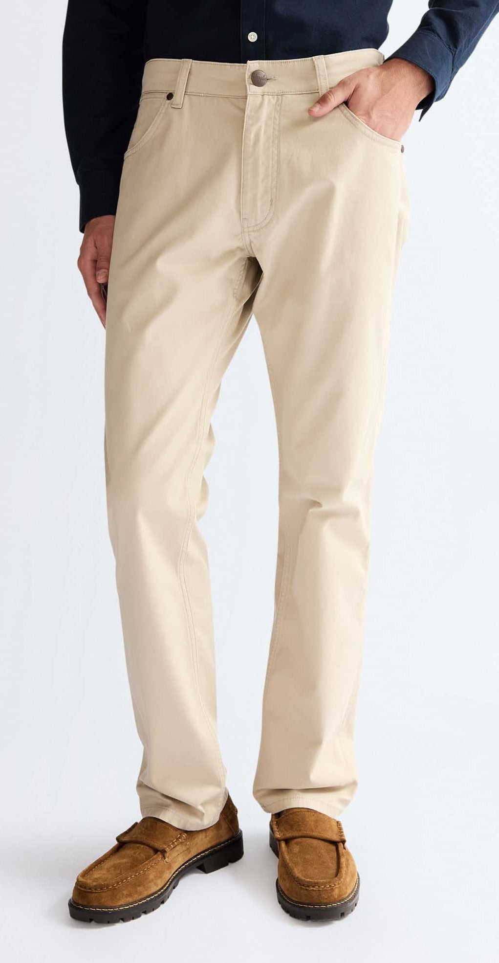 Wrangler Greensboro Hose Regular Fit, Hellbeige