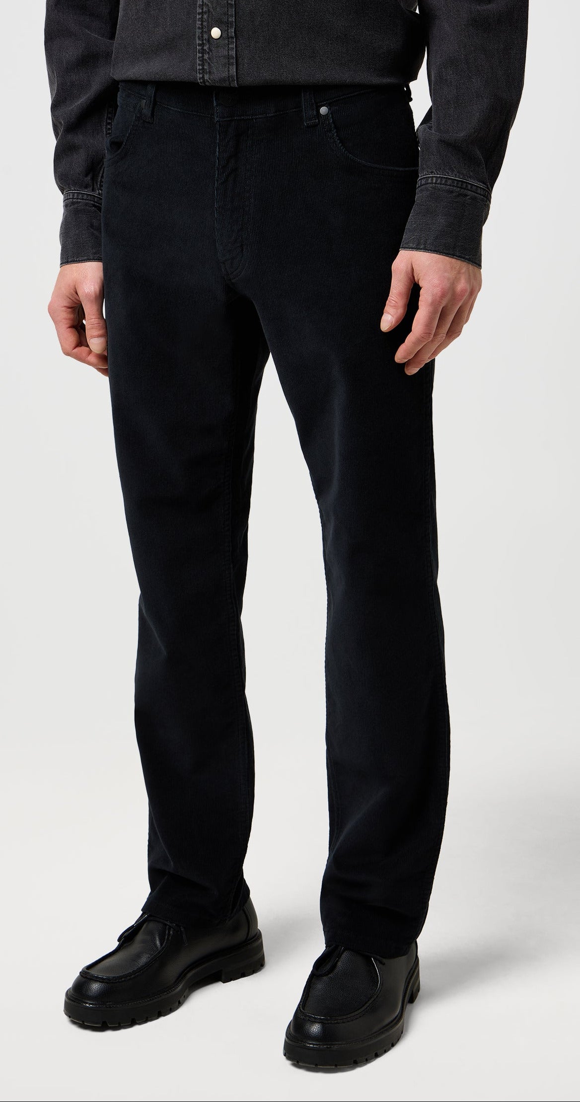Wrangler Greensboro Stretch Cord Hose, Schwarz