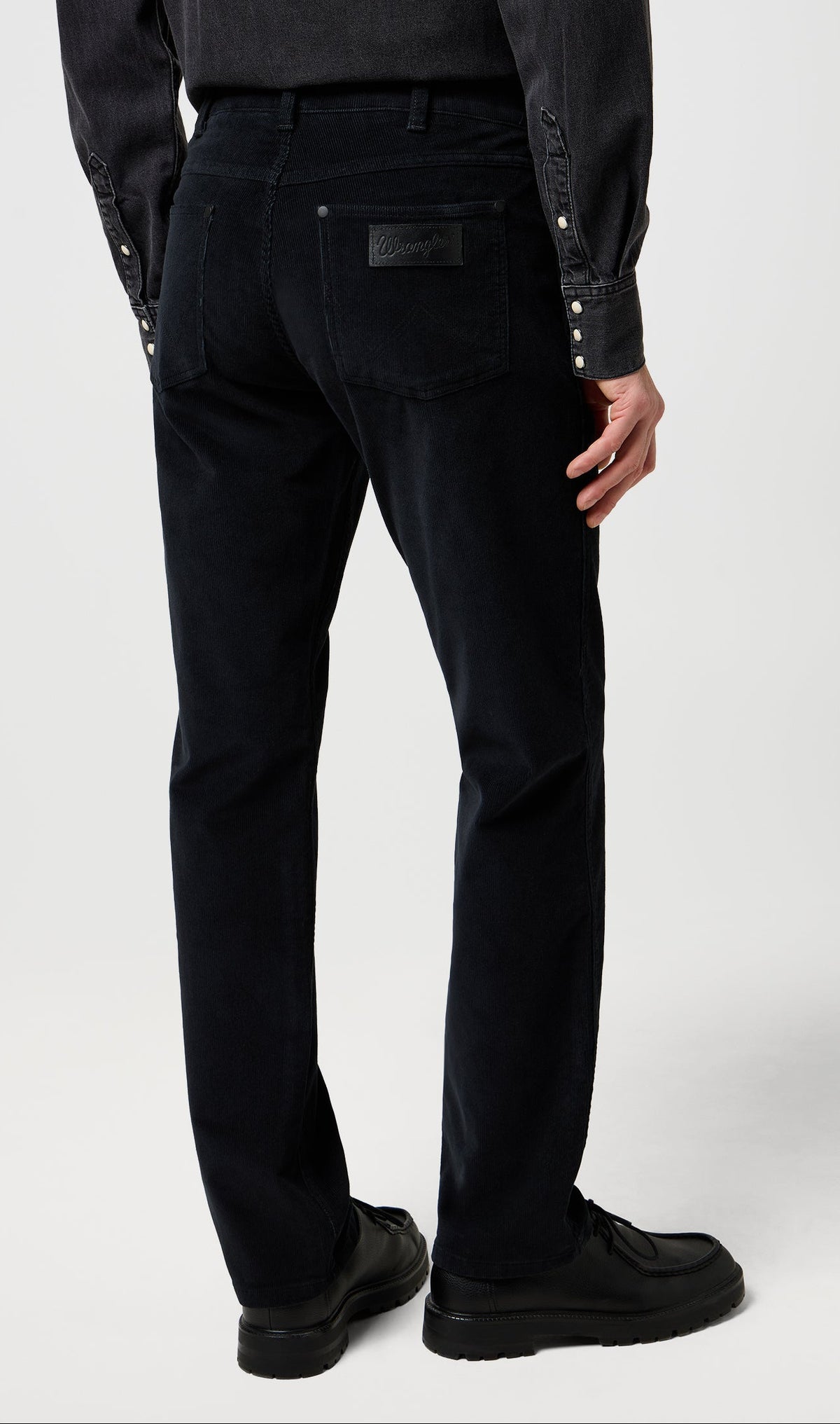 Wrangler Greensboro Stretch Cord Hose, Schwarz