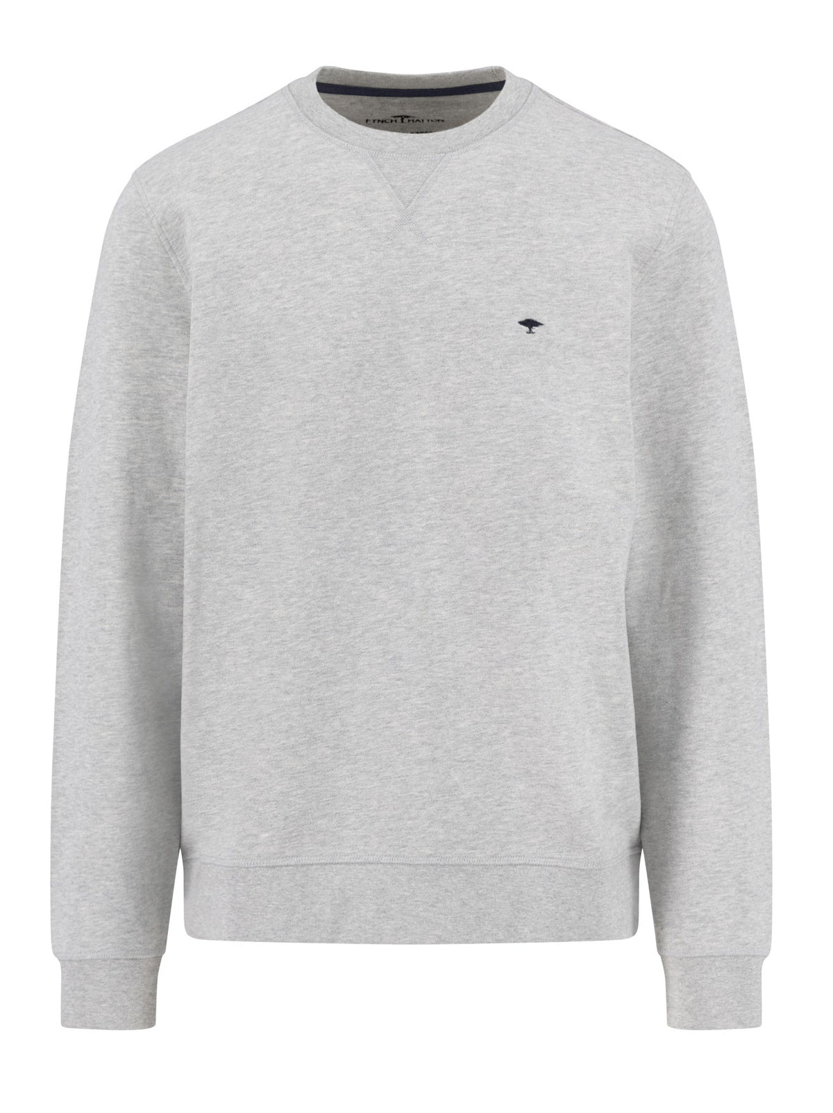 Fynch & Hatton Sweat O-Neck, Hellgrau