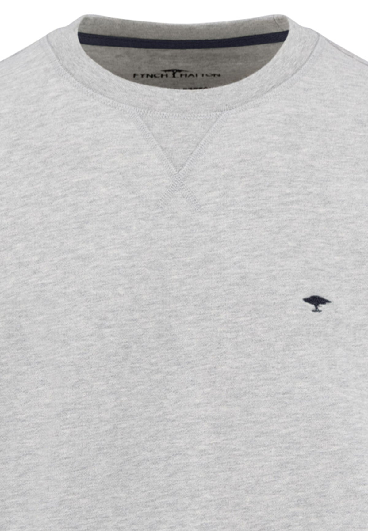Fynch & Hatton Sweat O-Neck, Hellgrau