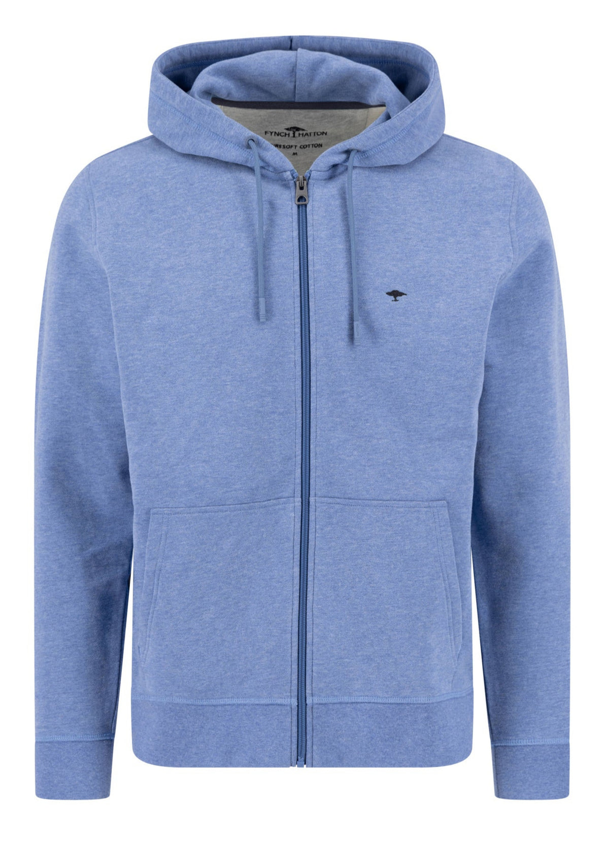 Fynch &amp; Hatton Hoodie Zip Up, Blau
