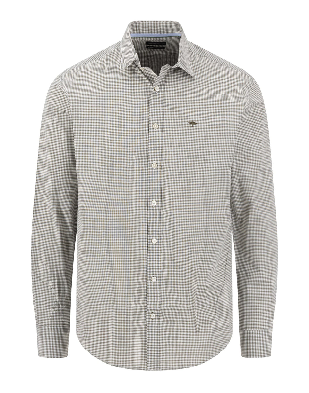 Chemise Fynch Hatton Essential Premium Check, Vert à carreaux "KENT"