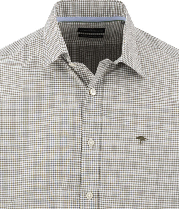 Chemise Fynch Hatton Essential Premium Check, Vert à carreaux "KENT"