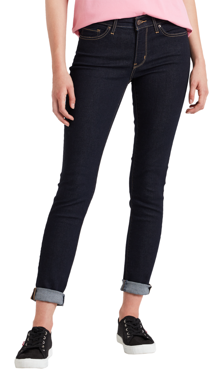Levi's 711 Jeans Skinny, dunkelblau, To the Nine, Frontansicht