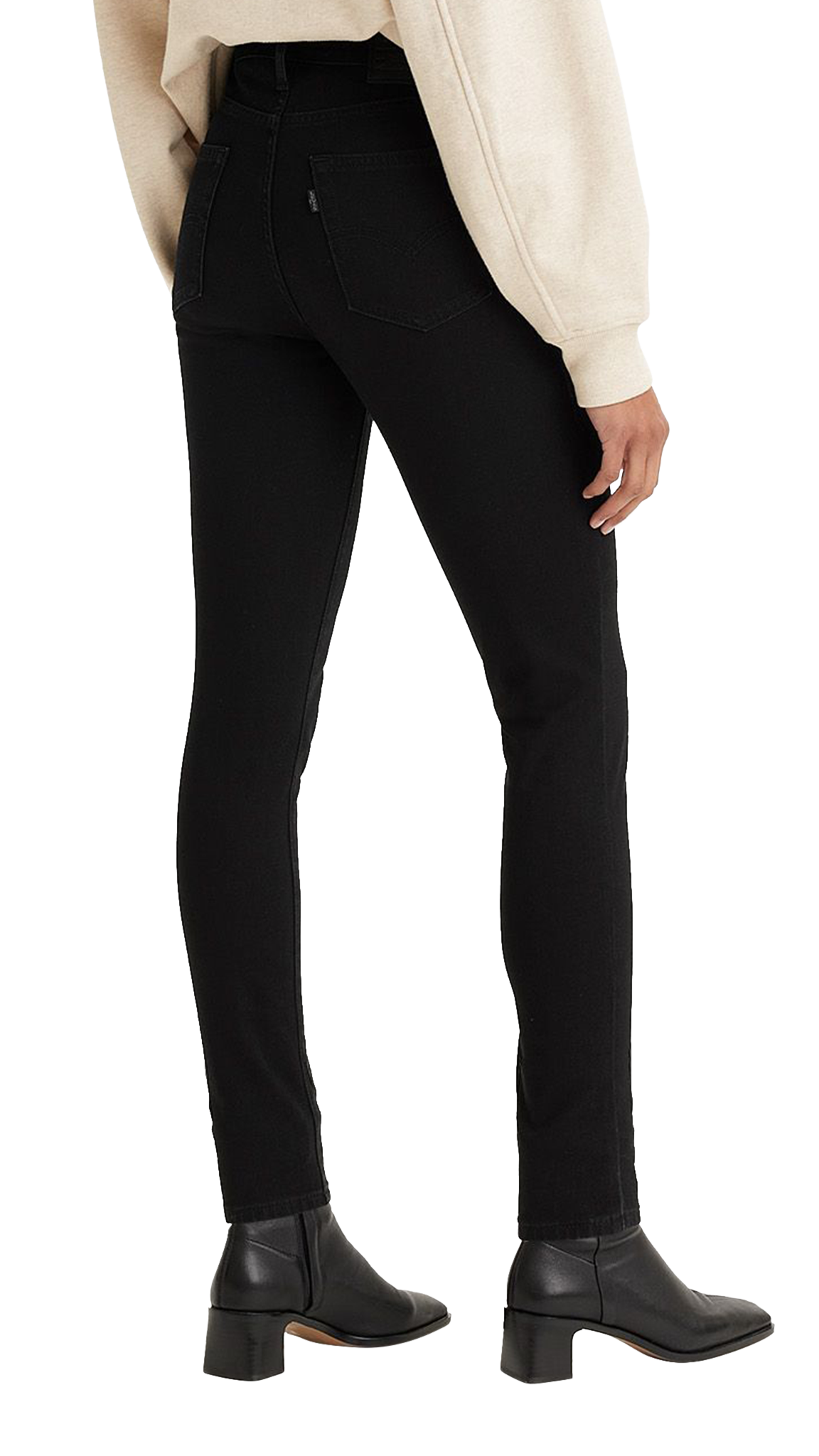 Levi&#39;s 721 jeans de grande hauteur skinny, noir