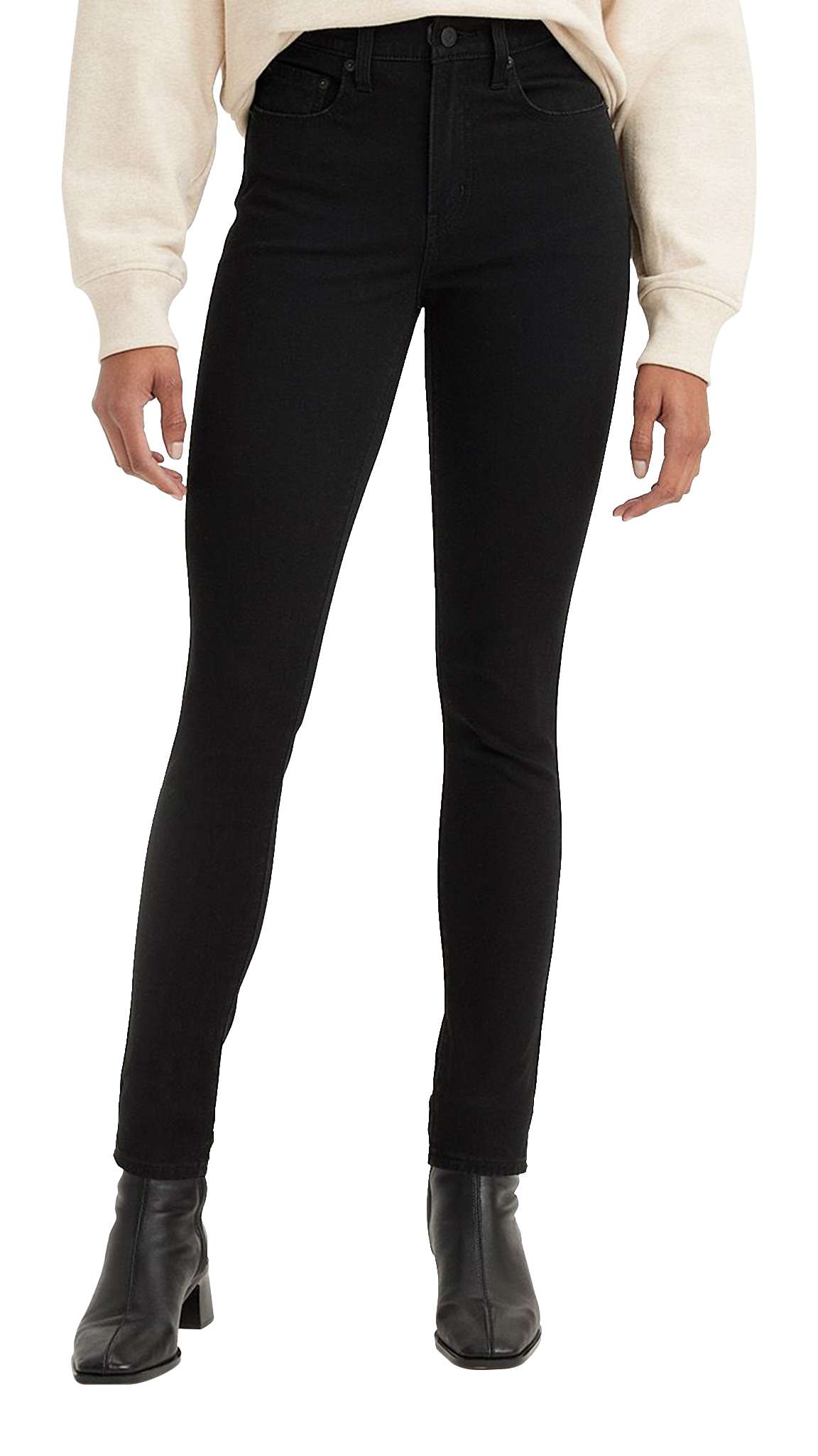 Levi&#39;s 721 jeans de grande hauteur skinny, noir