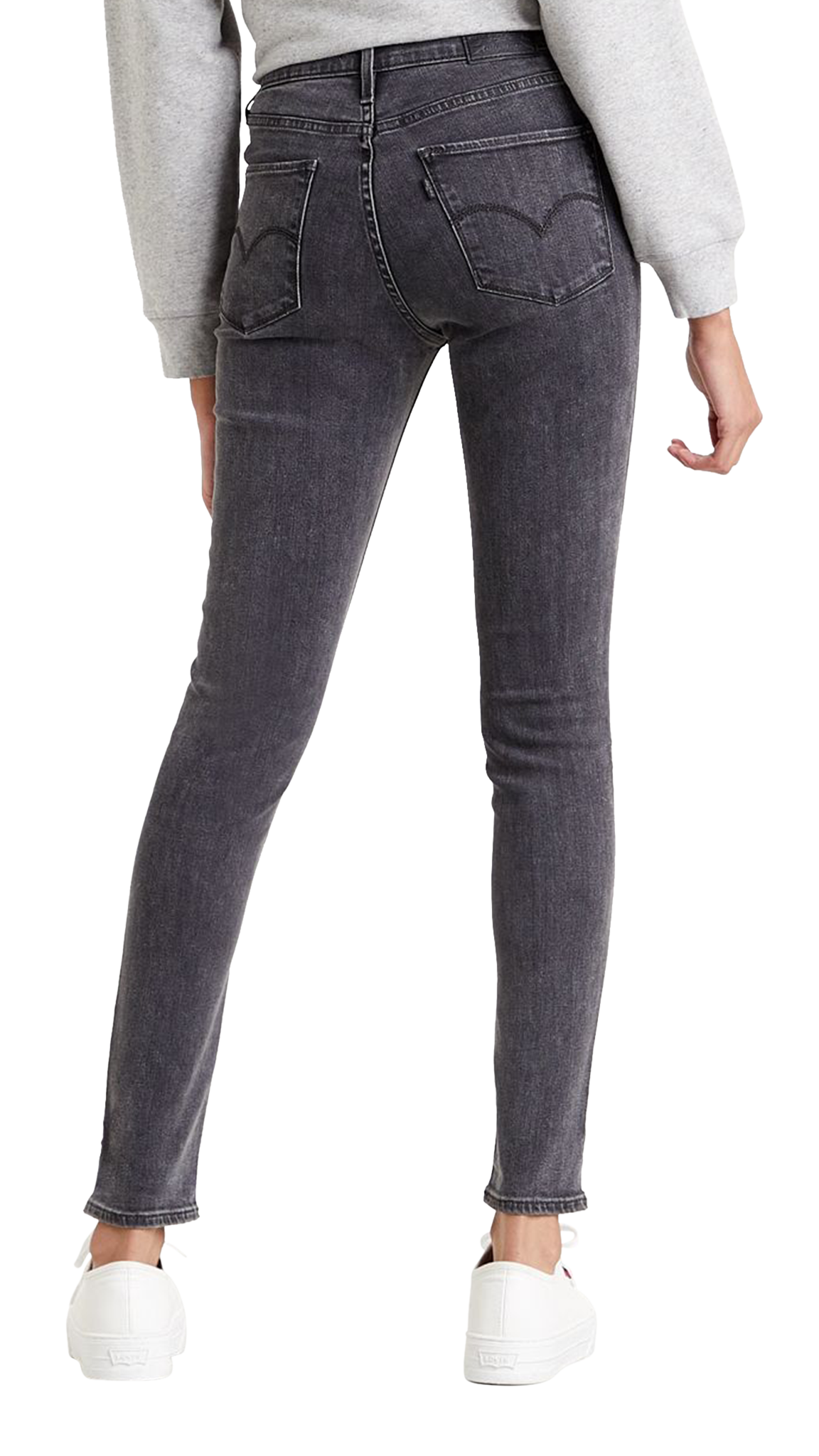 Levi&#39;s 721 jeans de grande hauteur maigre, gris foncé