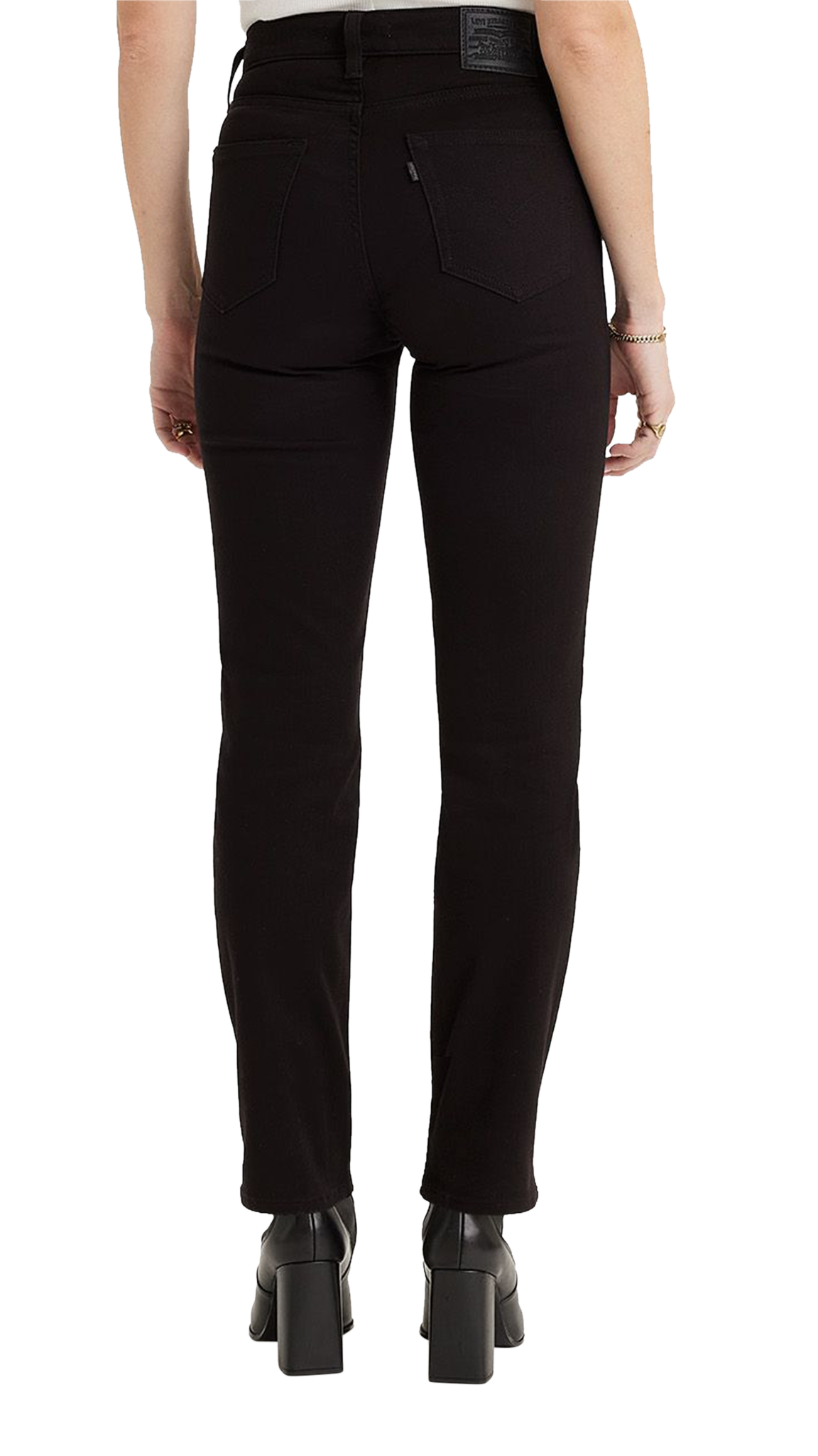 Levi&#39;s Jeans 724 High Rise Straight, Black