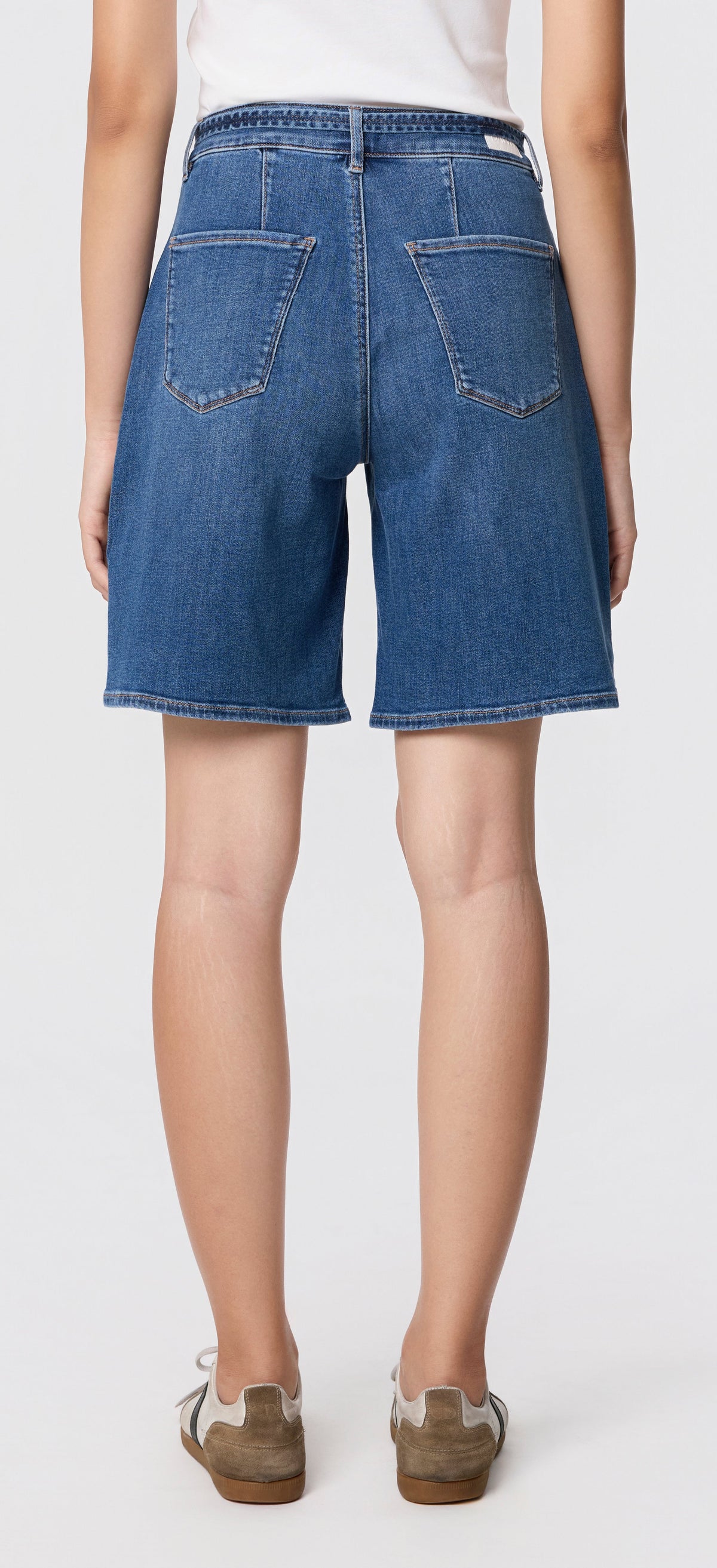 BLINKY Soft Denim Short, Gris foncé "Dark Grey"
