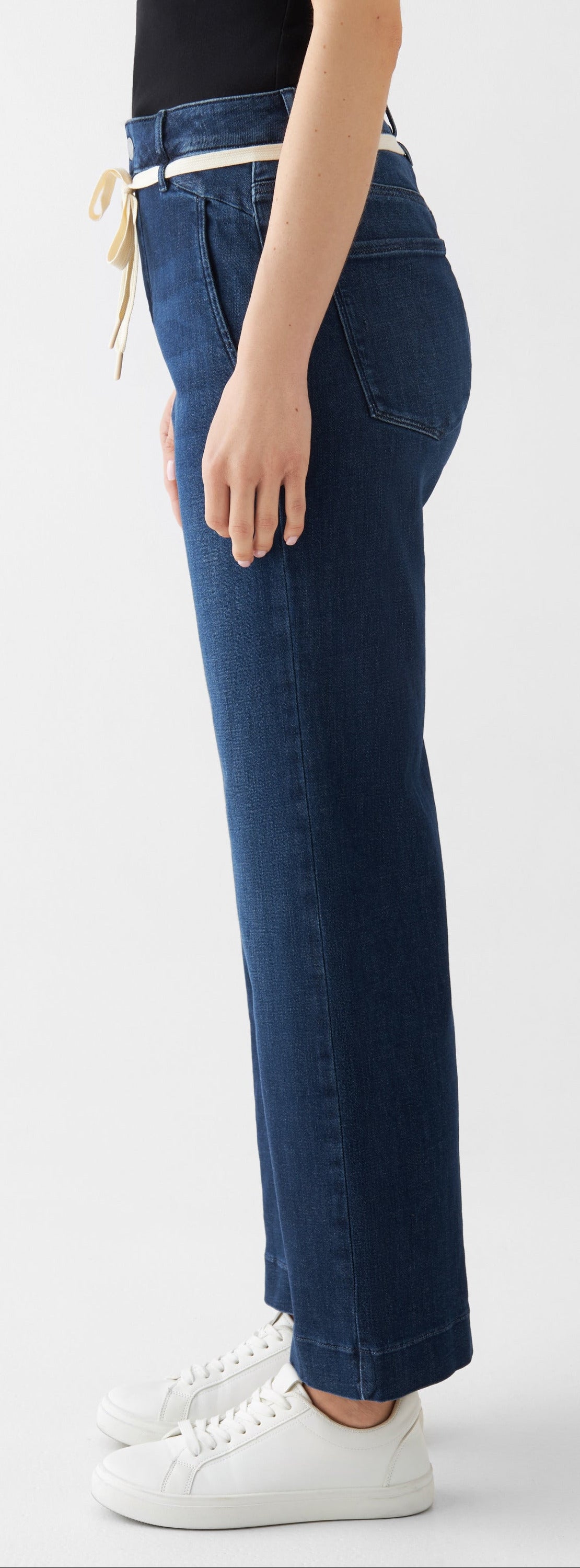 DEW Flared Soft Denim - French Pocket Jeans, Dunkelblau &quot;Dark Blue&quot;