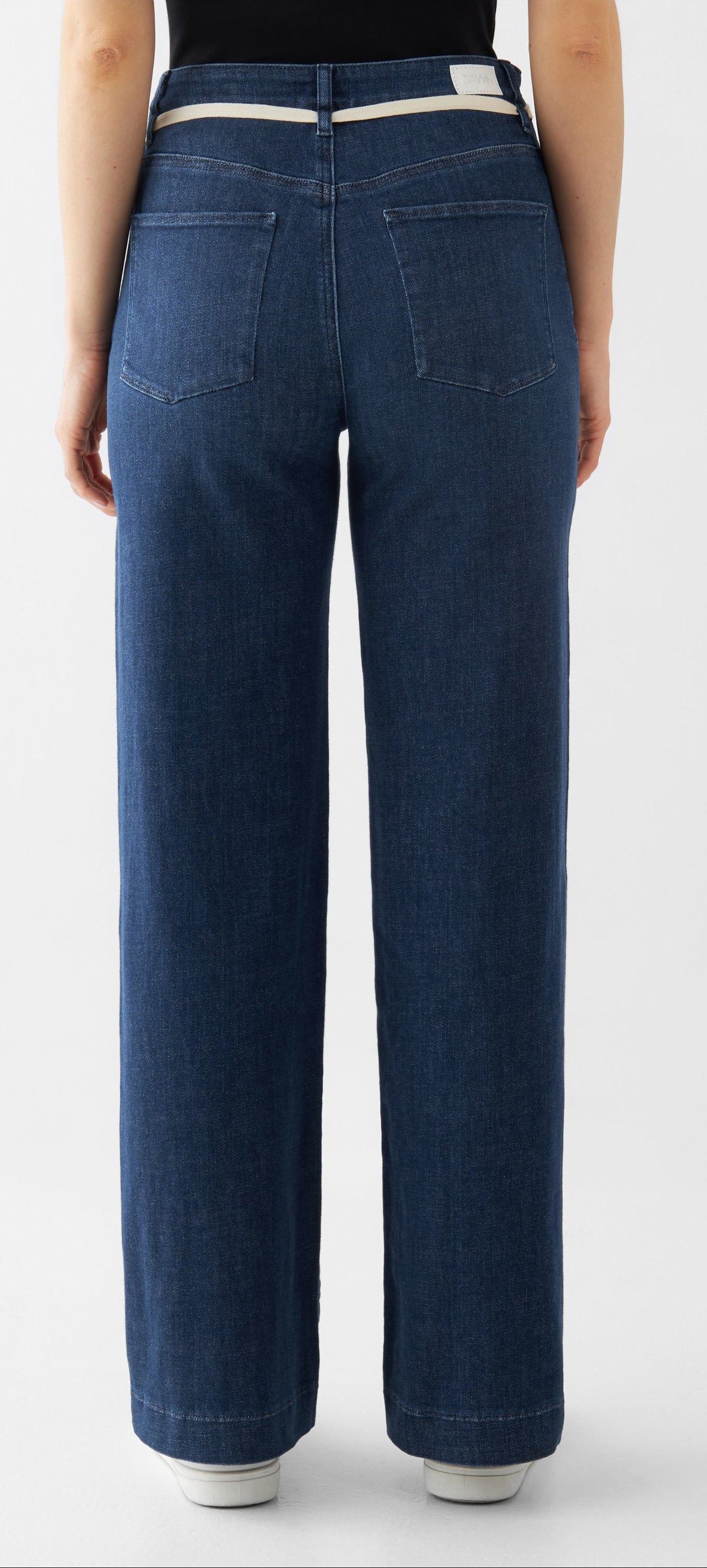 DEW Flared Soft Denim - French Pocket Jeans, Dunkelblau &quot;Dark Blue&quot;