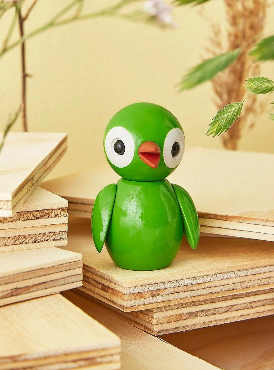 Spring Birds "Grateful Green"