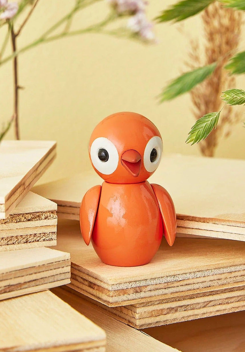 Spring Birds "Optimistic Orange"