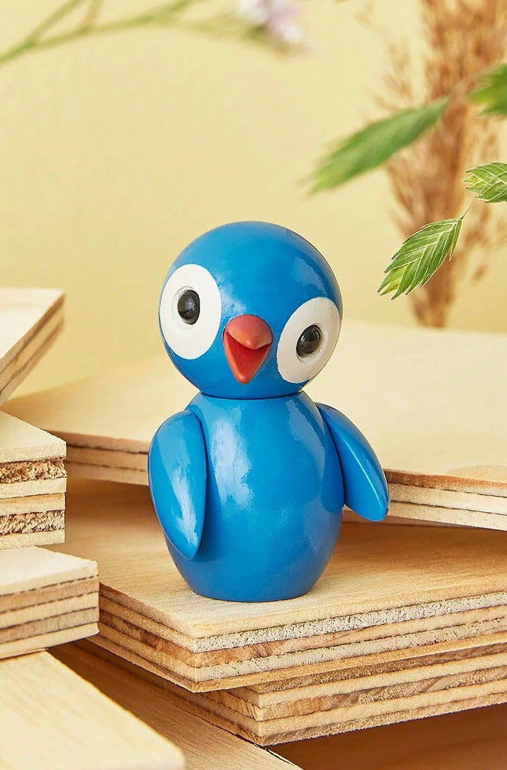 Spring Birds "Lucky Light Blue"