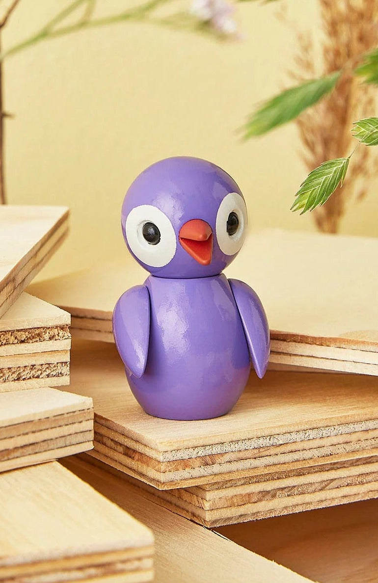 Spring Birds "Playful Purple"