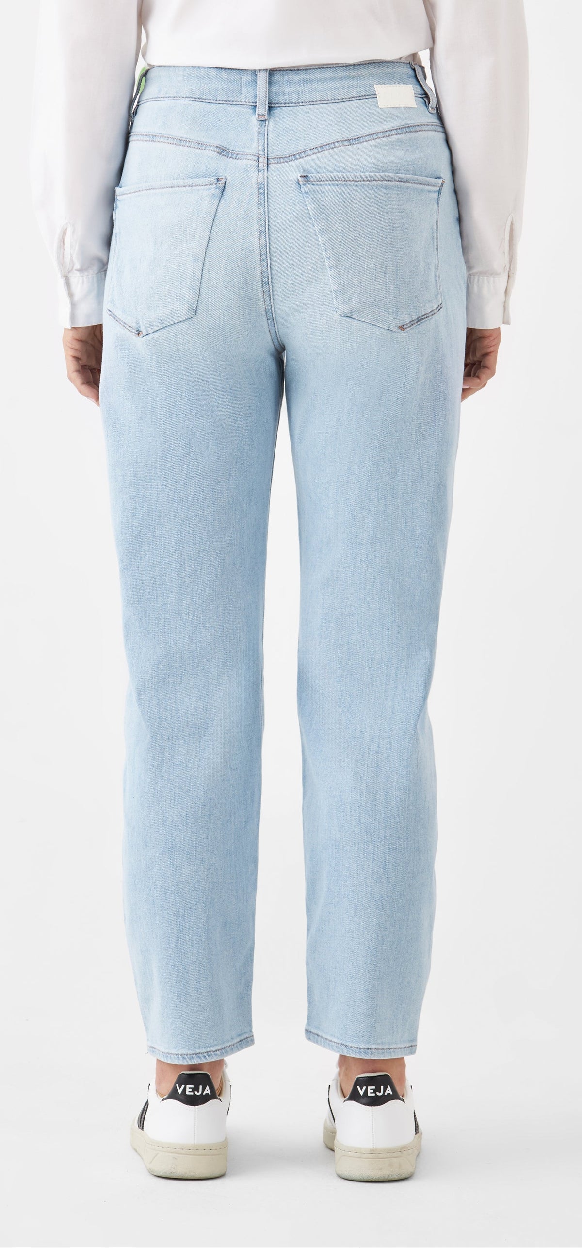 STARDUST O-Shape Soft Denim Jeans, Bleu clair "Light Blue"