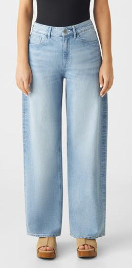ASH Barrel Leg Soft Denim - O-Shape Jeans, Hellblau "Light Blue"