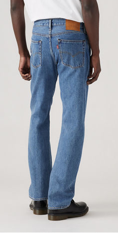 Levi's® 555™ Relaxed Jeans, Mittelblau "Blue Essentials"