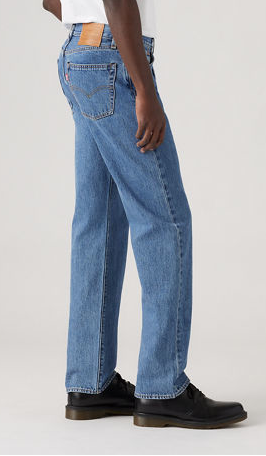 Levi's® 555™ Relaxed Jeans, Mittelblau "Blue Essentials"