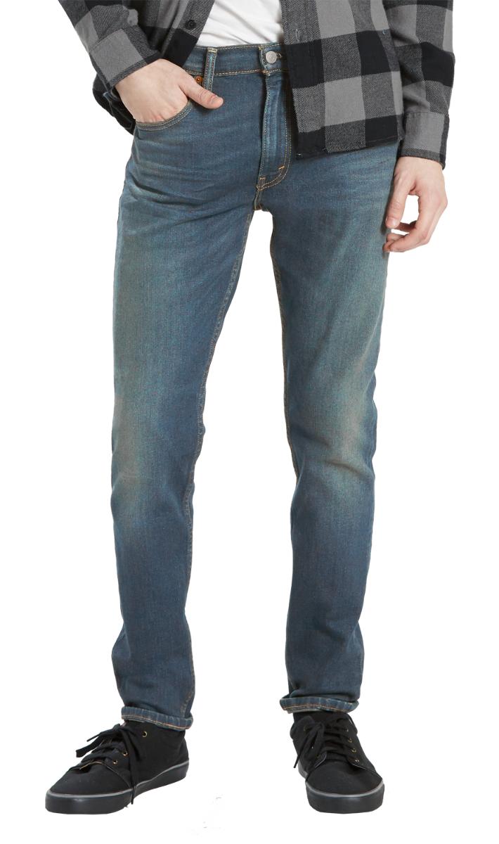 Levi's 512 Jeans Tapered, mittelblau verwaschen, Ludlow, Frontansicht