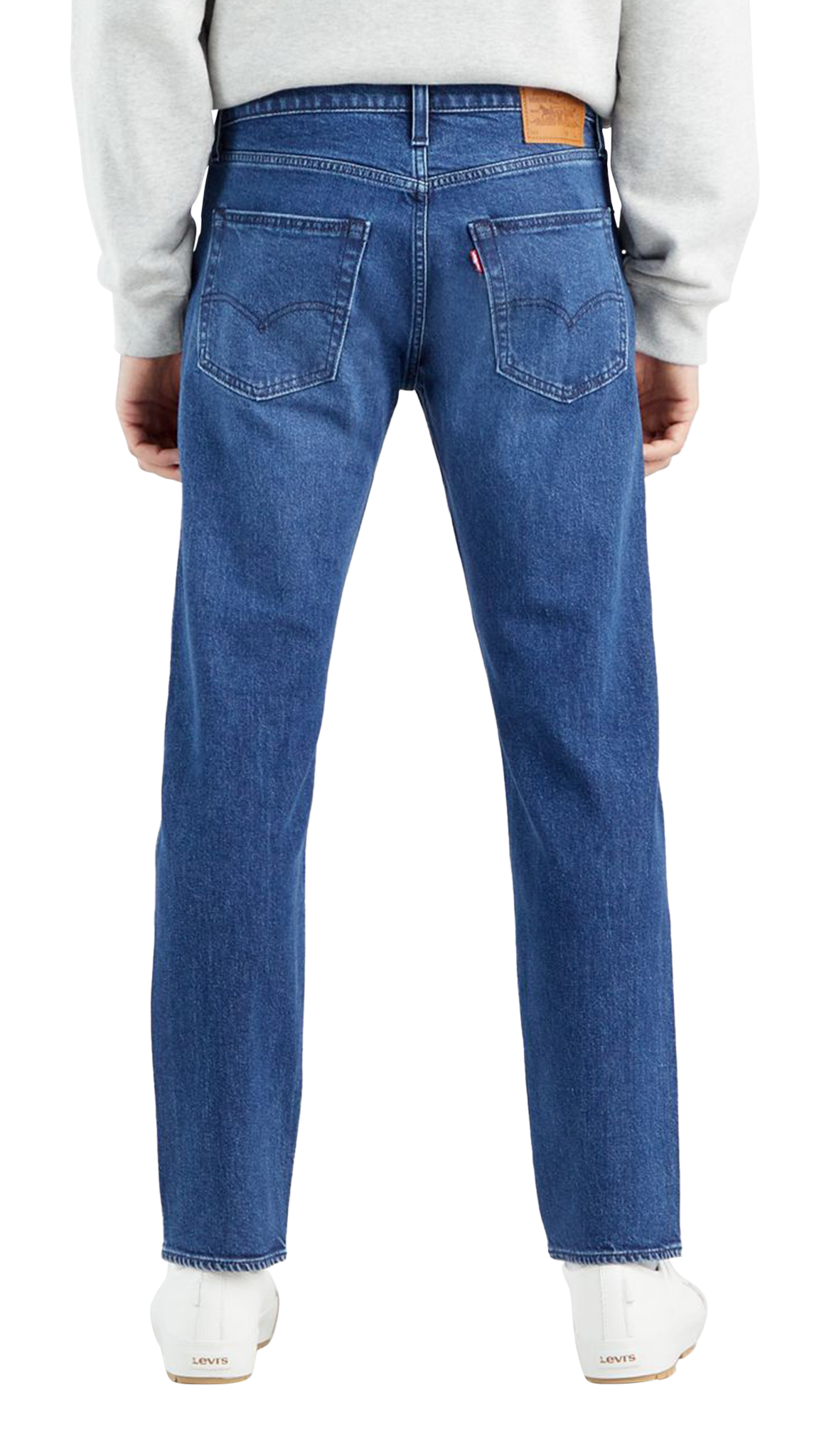 Levi&#39;s 502 Jeans réguliers réguliers, bleu moyen