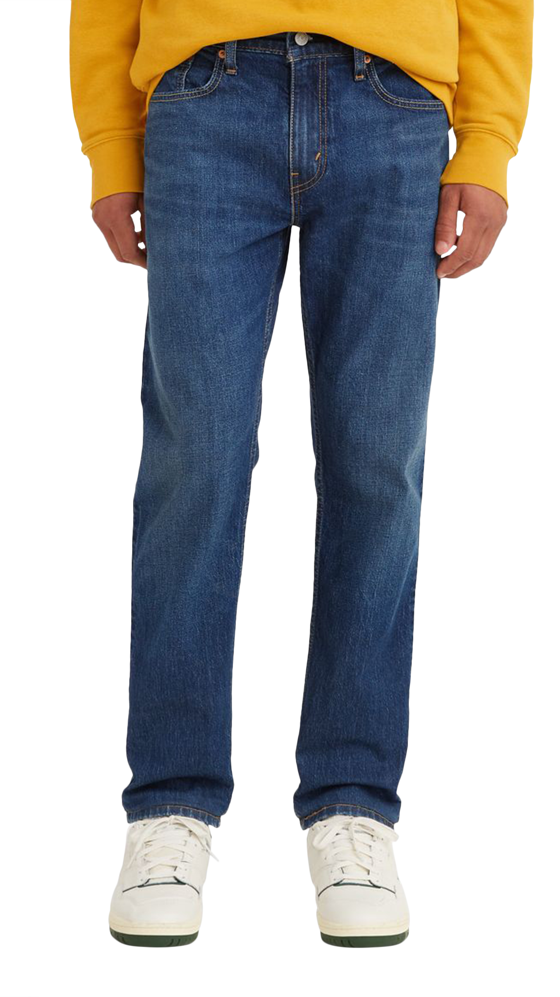 Levi&#39;s 502 Jeans Regular Tapered, Mittelblau leicht verwaschen &quot;Cross the Sky&quot;