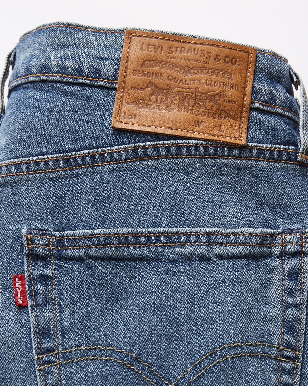 Levi&#39;s® 502™ Taper Jeans, Mittelblau vewaschen &quot;Hold on me&quot;