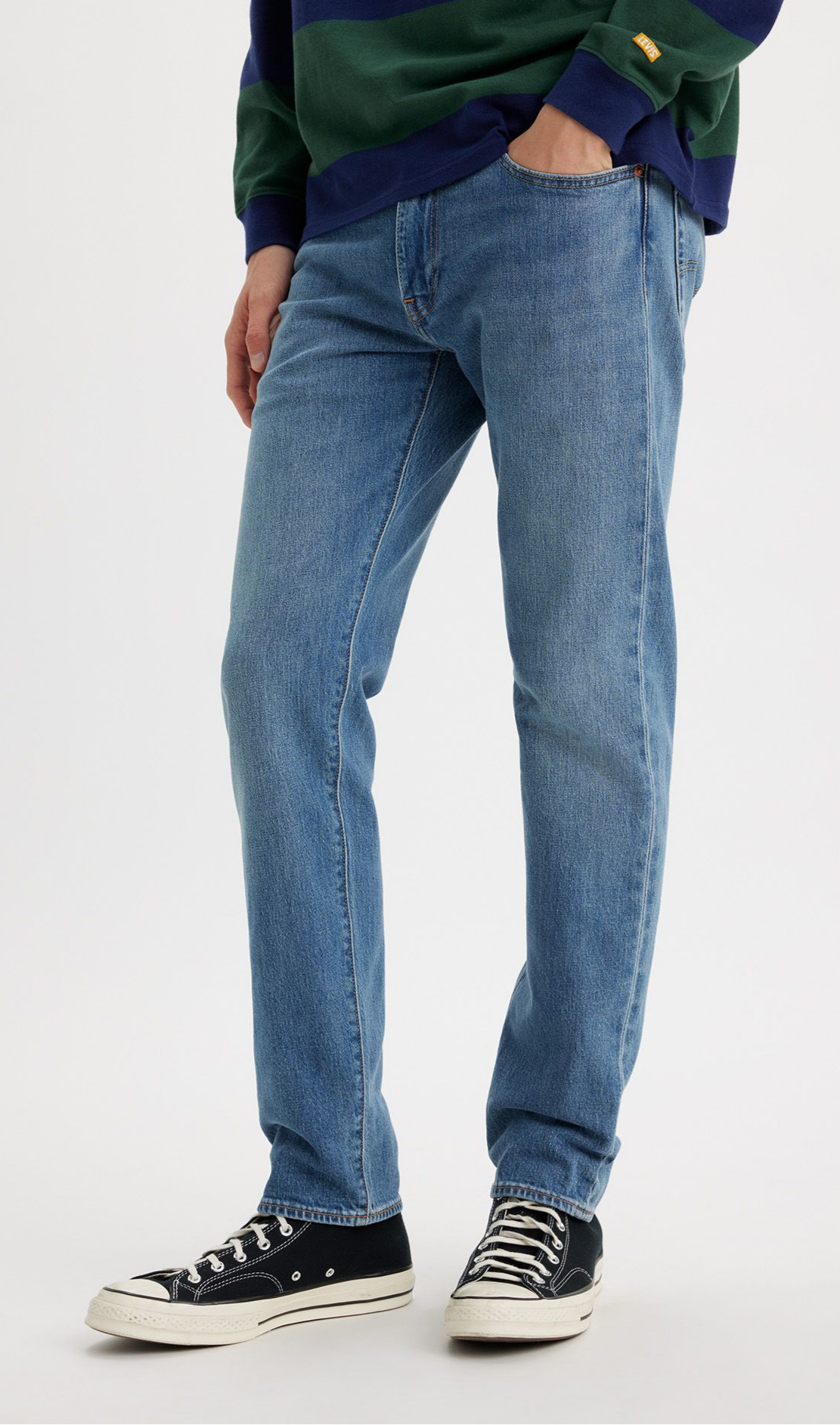 Levi&#39;s® 502™ Taper Jeans, Mittelblau vewaschen &quot;Hold on me&quot;