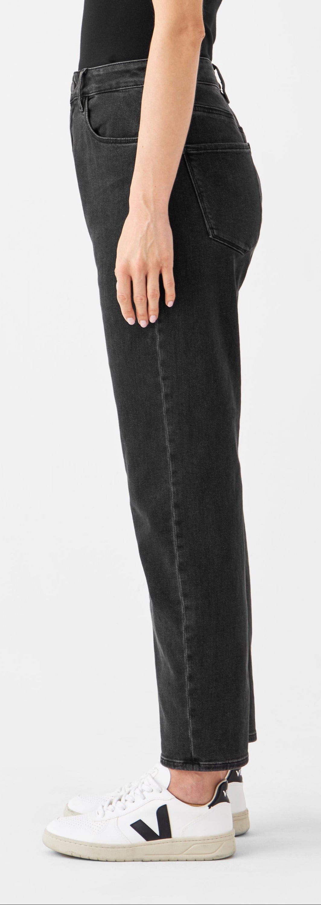 STARDUST O-Shape Soft Denim - Classic Jeans, Gris foncé "Dark Grey"