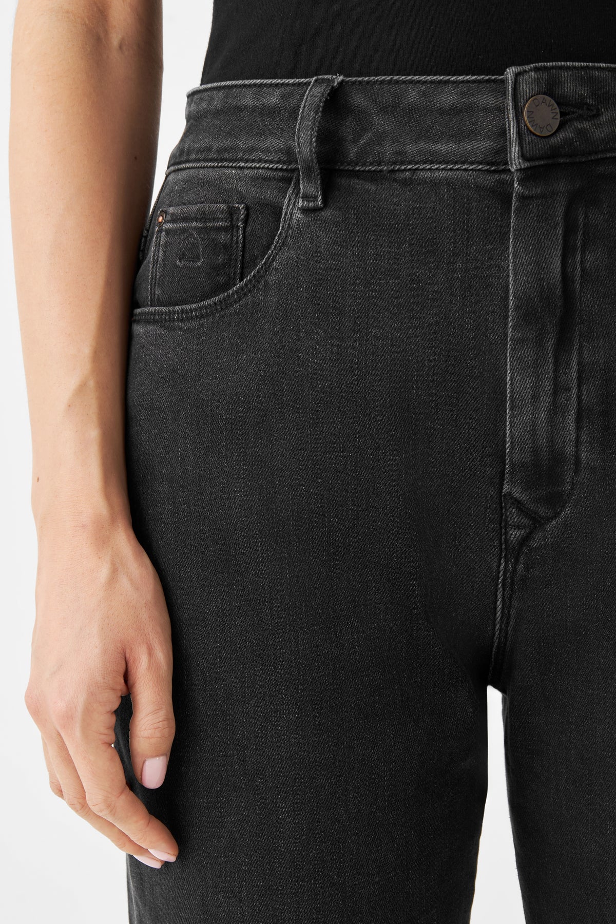 STARDUST O-Shape Soft Denim - Classic Jeans, Gris foncé "Dark Grey"