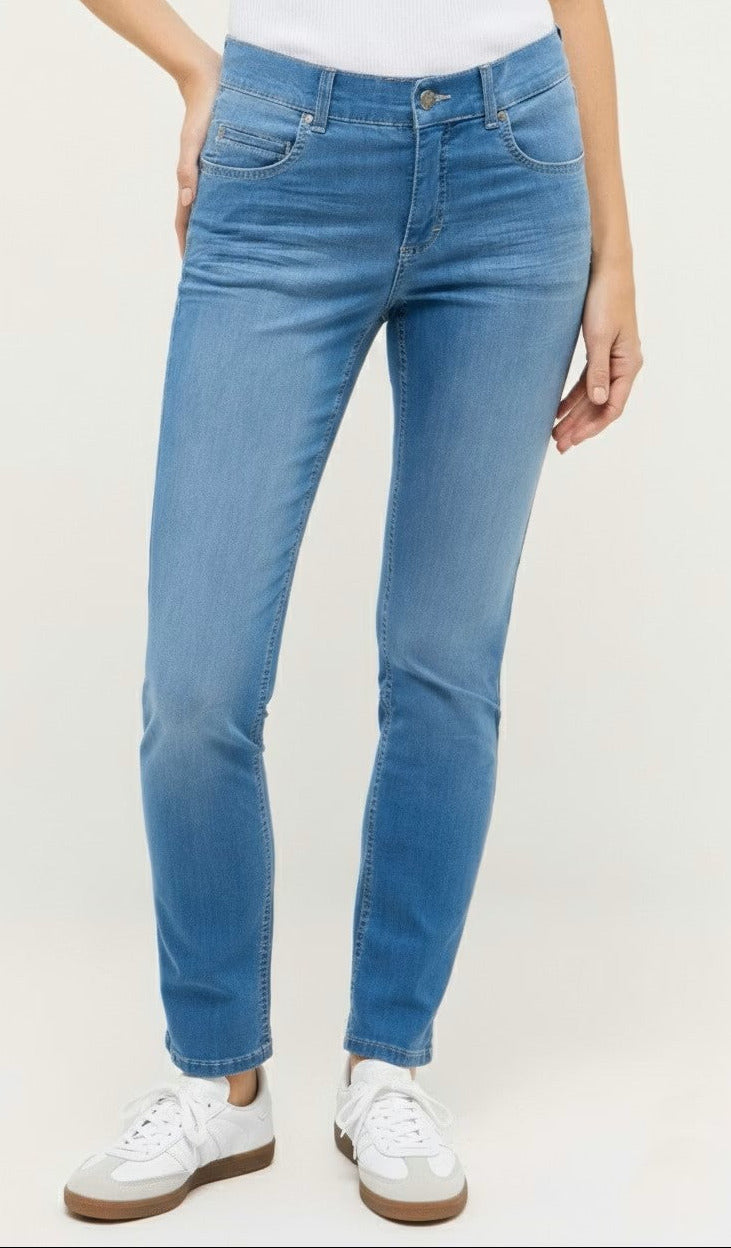 Angels Cici Straight, Bleu clair délavé "Jeans d'été"