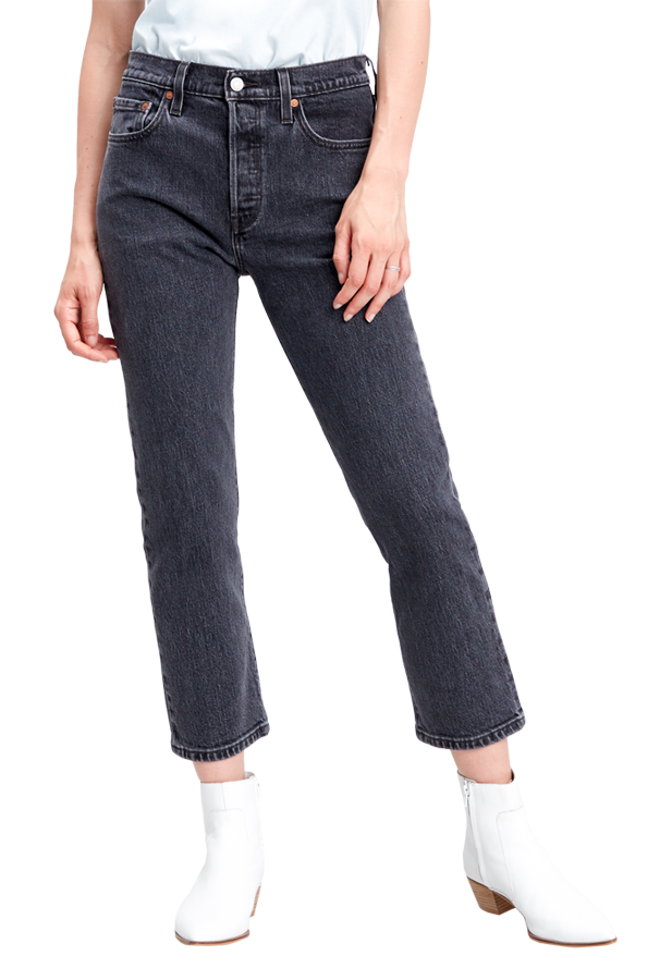 Levi&#39;s 501® Crop Jeans, Cabo Fade, Frontansicht