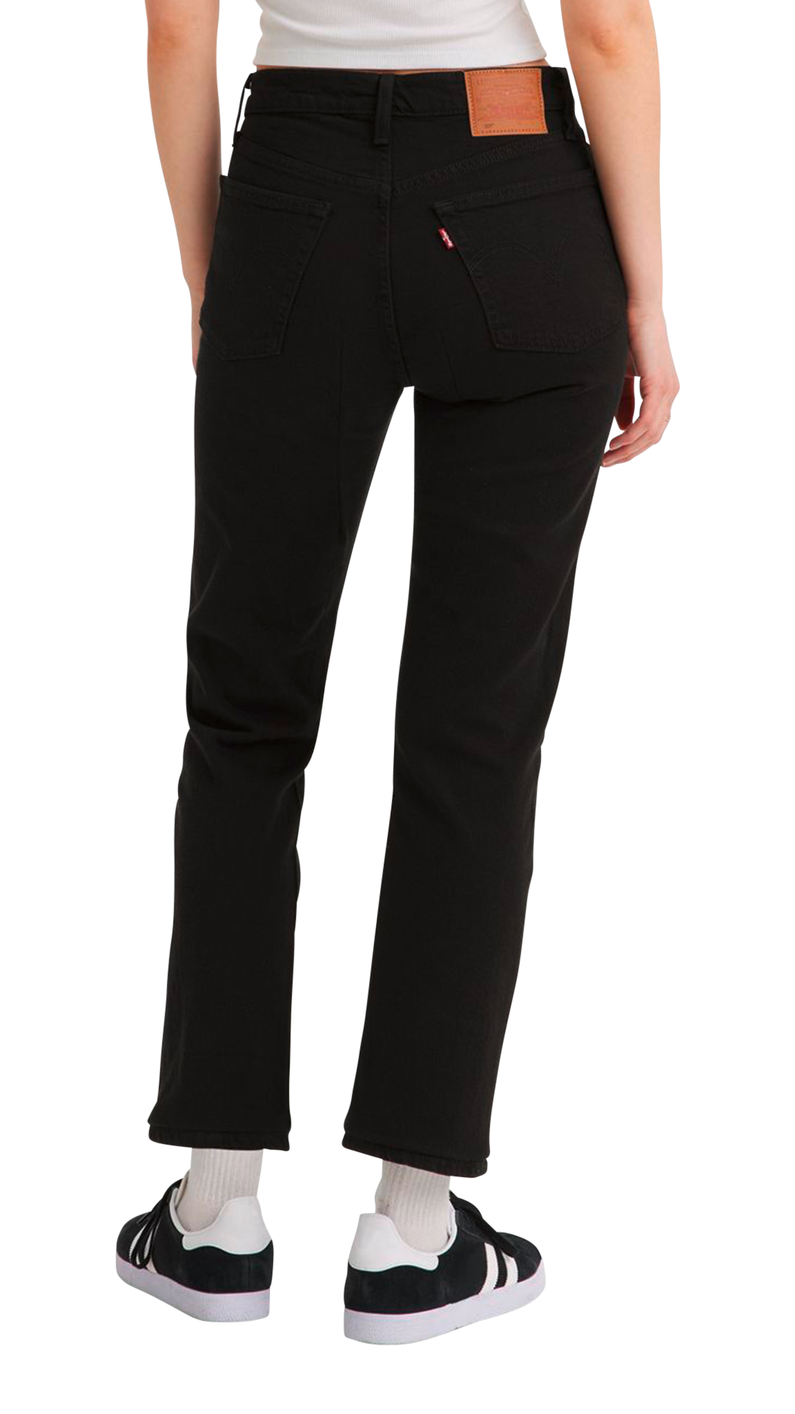 Levi&#39;s 501® Crop Jeans, Noir