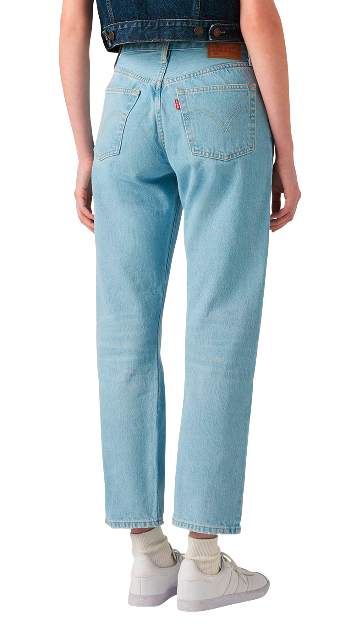 Levi&#39;s 501® Crop Jeans, Bleu clair