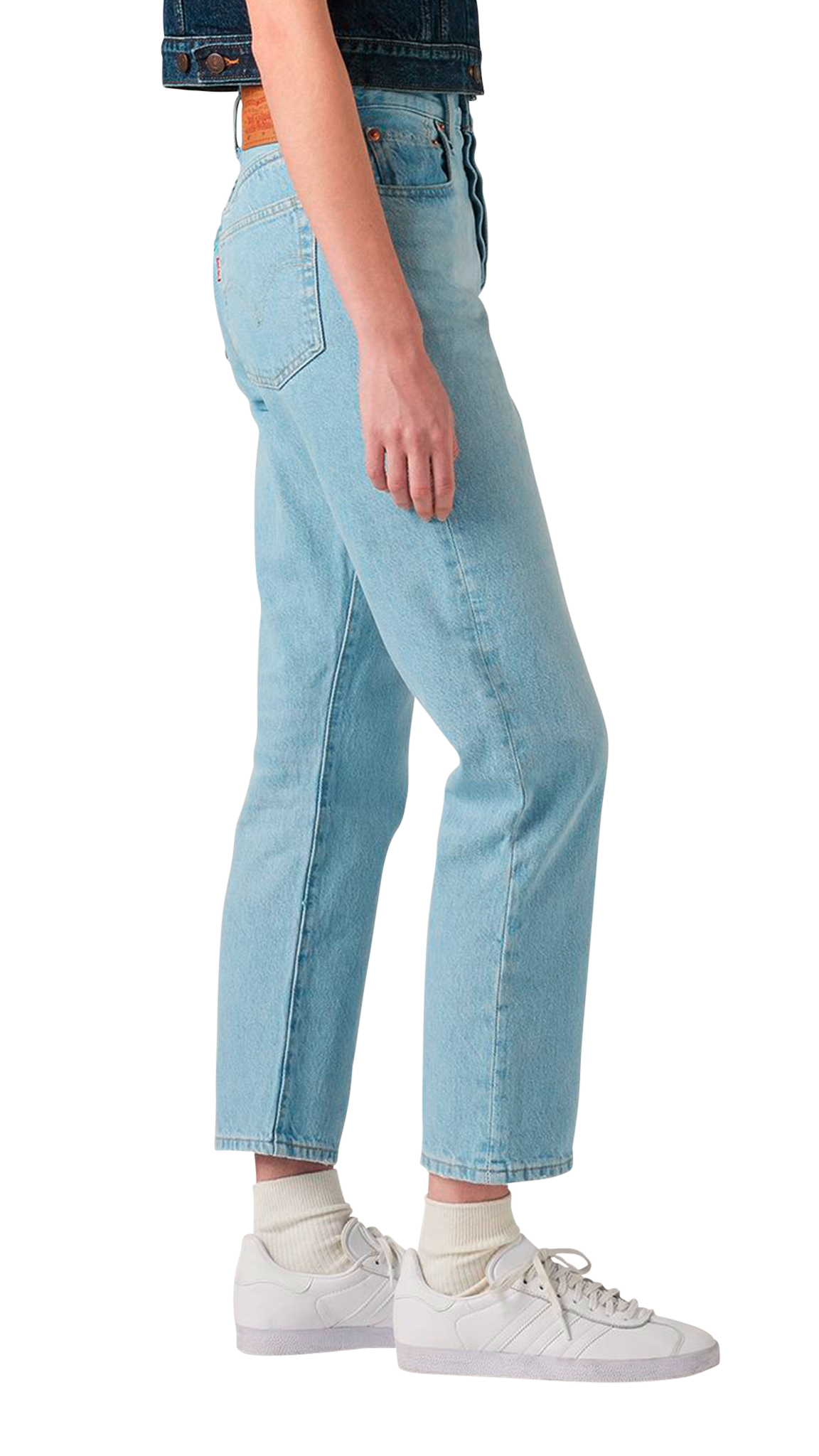 Levi&#39;s 501® Crop Jeans, Bleu clair