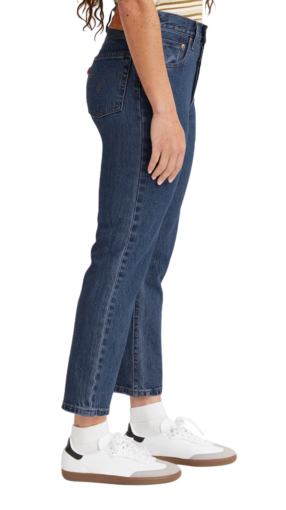 Levi's 501® Crop Jeans, Stonewash "Salsa"