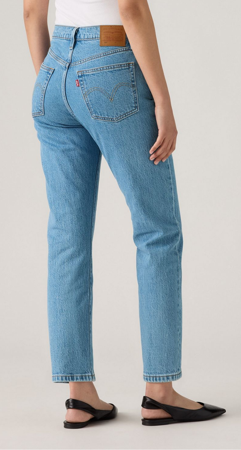 Levi&#39;s® 501® Crop Jeans, Hellblau &quot;Great Story&quot;