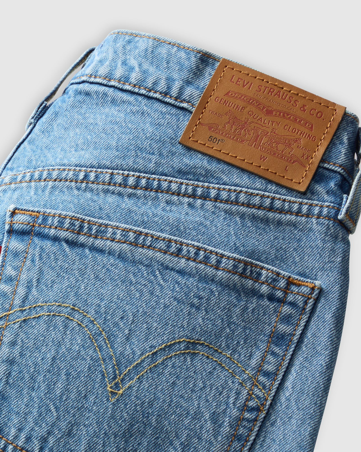 Levi&#39;s® 501® Crop Jeans, Hellblau &quot;Great Story&quot;