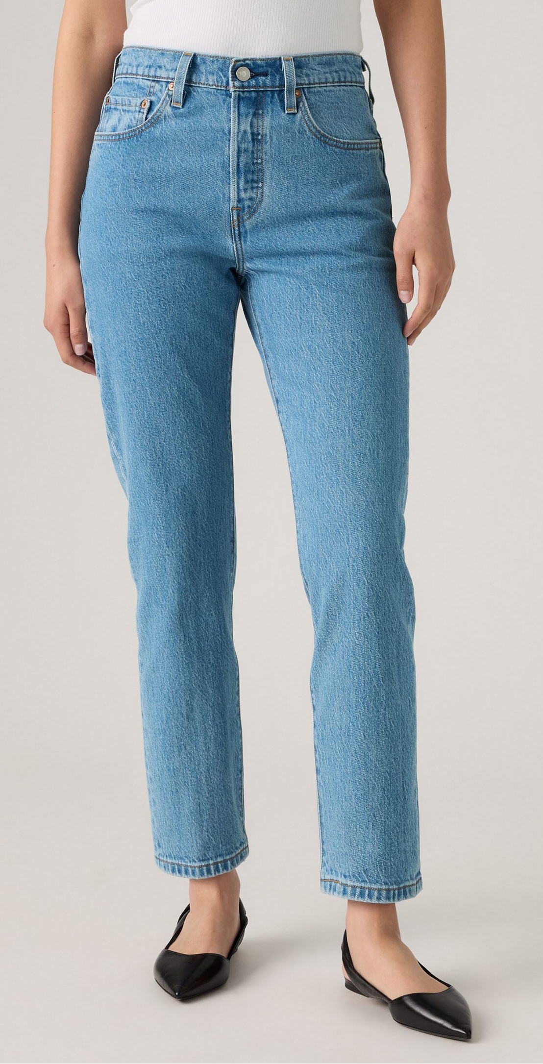Levi&#39;s® 501® Crop Jeans, Hellblau &quot;Great Story&quot;